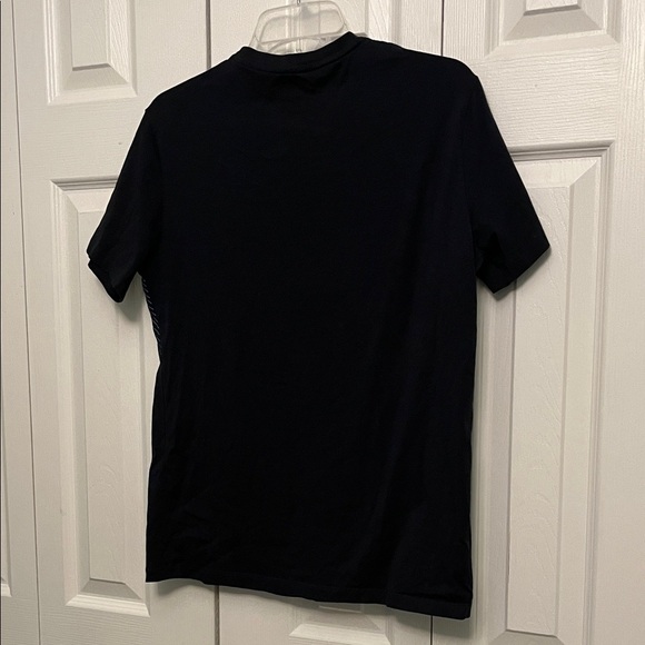 Armani Exchange Navy and Cyan Wave Tee medium - Picture 5 of 5